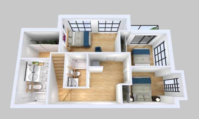 3 bedroom floorplan elevate condos toronto