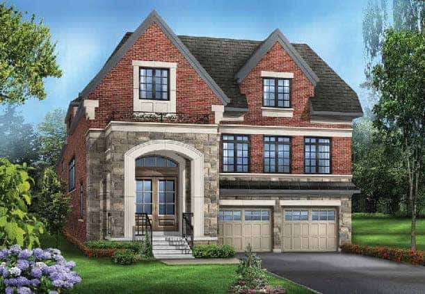 the sycamore typeA EL A 3639sqft front view