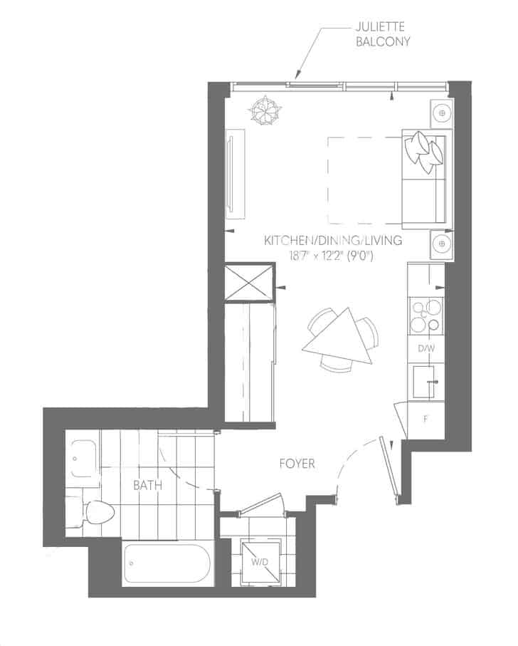 Adagio Condos Alma floorplan v37