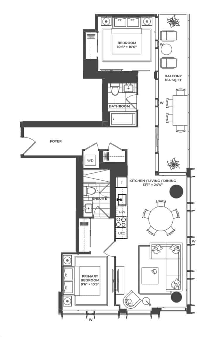 The Pemberton 33 Yorkville PEM S03 floorplan v59